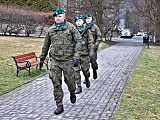 Odłonięcie tablicy poświęconej Wiesławowi Mikicie, Lądek-Zdrój 5.3.2023