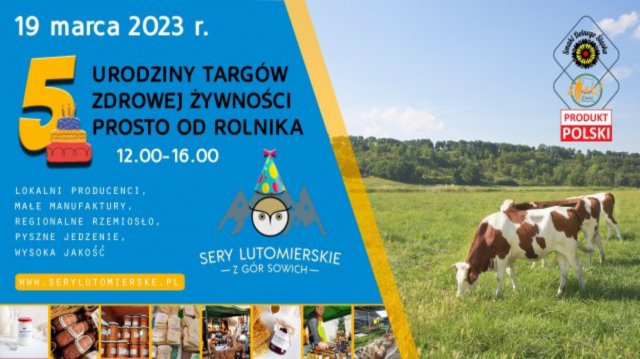 Targi Zdrowej Żywności Prosto od Rolnika w Lutomierzu
