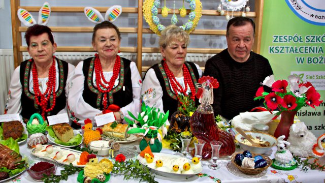 Wystawa stołów wielkanocnych, Bożków 19.3.2023