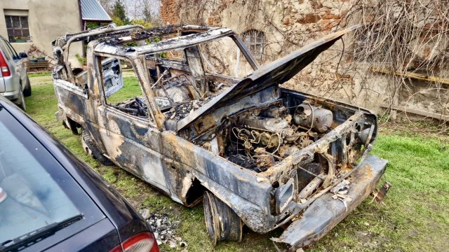 Pożar stodoły, Ołdrzychowice Kłodzkie 9.4.2023