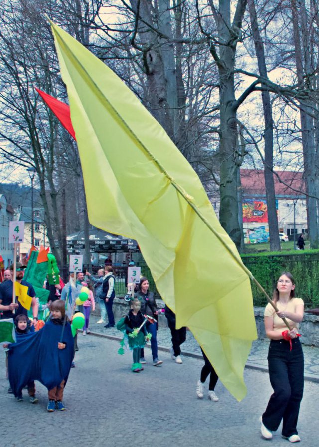 Lądek-Zdrój 23.4.2023, Dzień św. Jerzego, patrona miasta.