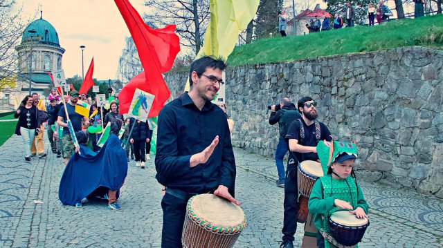 Lądek-Zdrój 23.4.2023, Dzień św. Jerzego, patrona miasta.