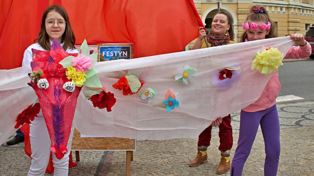 Lądek-Zdrój 23.4.2023, Dzień św. Jerzego, patrona miasta.