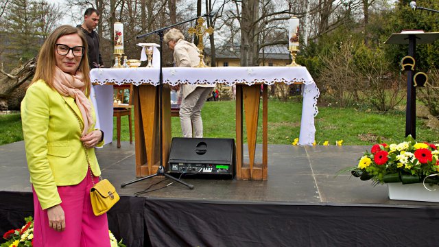 Lądek-Zdrój 23.4.2023, Dzień św. Jerzego, patrona miasta.