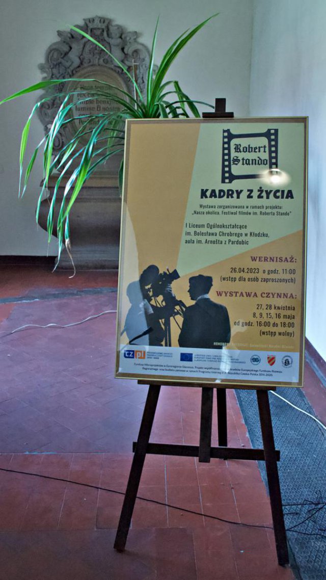 Wernisaż wystawy w kłodzkim LO, 26.4.2023