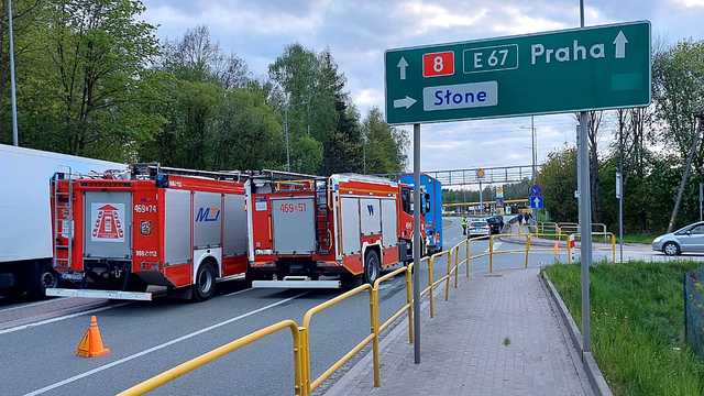 Wypadek, DK8, 10.5.2023
