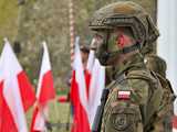 Przysięga nowych żołnierzy 16 Dolnośląskiej Brygady Obrony Terytorialnej. Kłodzko, 21.5.2023