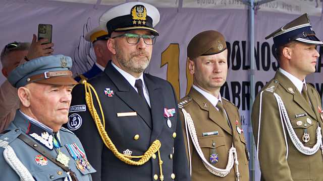 Przysięga nowych żołnierzy 16 Dolnośląskiej Brygady Obrony Terytorialnej. Kłodzko, 21.5.2023