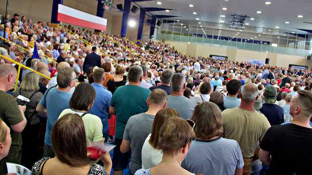 Donald Tusk w Kłodzku, 19.6.2023