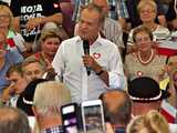 Donald Tusk w Kłodzku, 19.6.2023