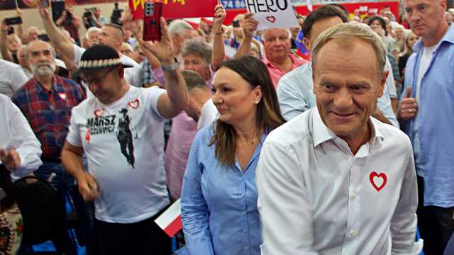 Donald Tusk w Kłodzku, 19.6.2023