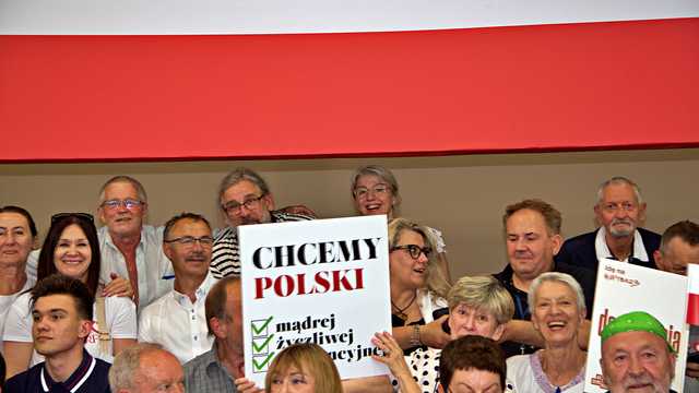 Donald Tusk w Kłodzku, 19.6.2023