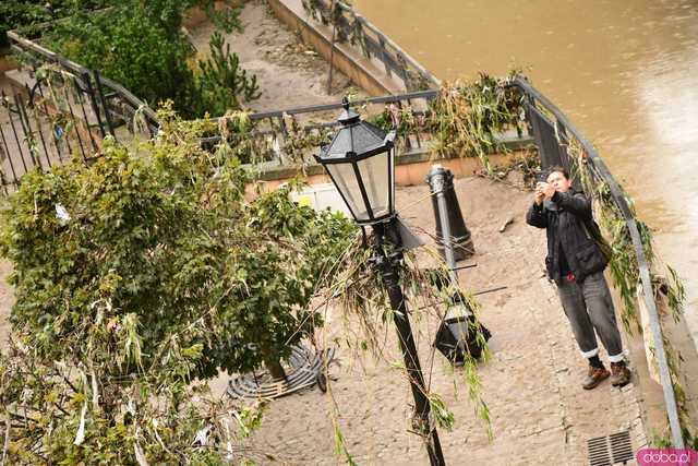 [WIDEO/FOTO] Tragiczna sytuacja powodziowa w Kłodzku: Zniszczone ulice, budynki i wszechobecny szlam