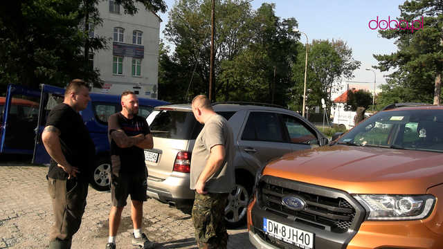 Konwój humanitarny z Bielawy dotarł do Stronia Śląskiego