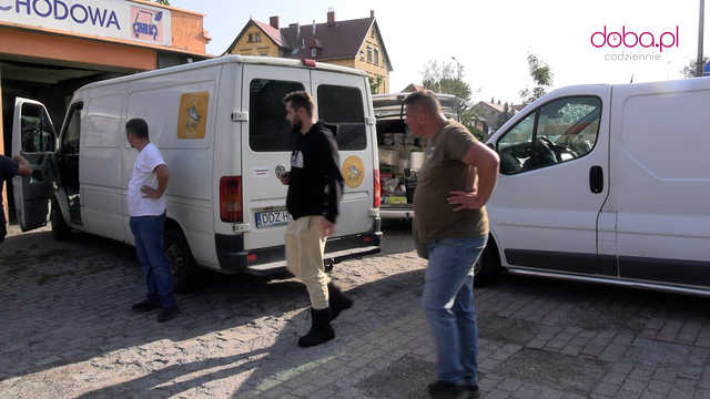 Konwój humanitarny z Bielawy dotarł do Stronia Śląskiego