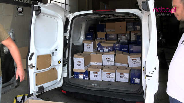 Konwój humanitarny z Bielawy dotarł do Stronia Śląskiego