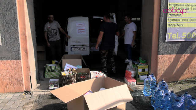Konwój humanitarny z Bielawy dotarł do Stronia Śląskiego