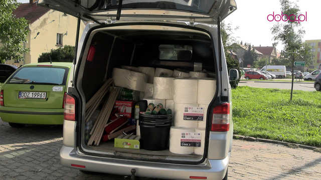 Konwój humanitarny z Bielawy dotarł do Stronia Śląskiego