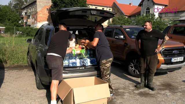 Konwój humanitarny z Bielawy dotarł do Stronia Śląskiego