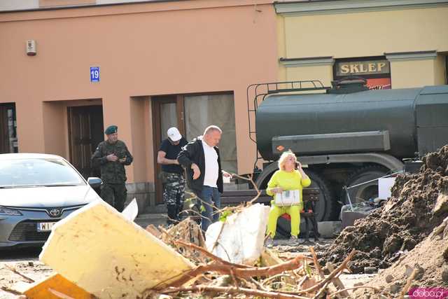 [WIDEO/FOTO] Lądek-Zdrój pogrążony po powodzi. Postapokaliptyczny obraz miasta, które nawiedził żywioł