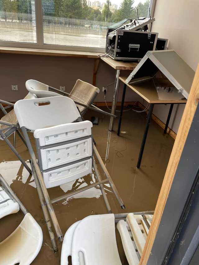 [FOTO] Kłodzki OSiR po powodzi