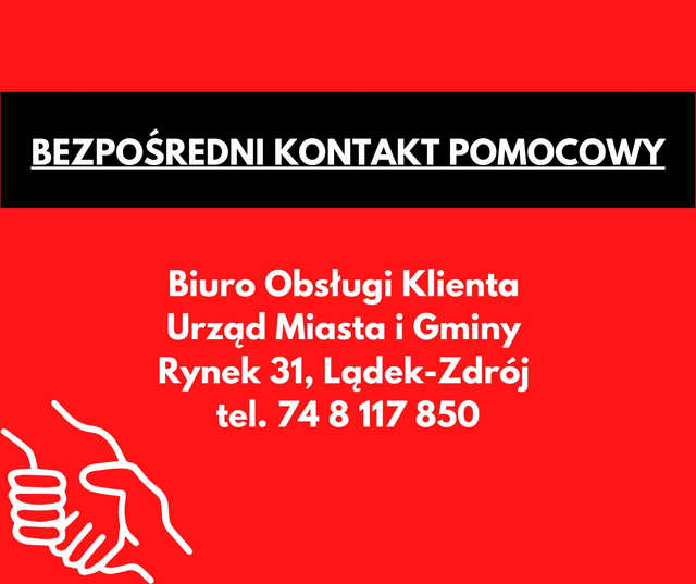 Komunikaty dla powodzian w Lądku-Zdroju - użyteczność wody, punkty ambulatoryjne i inne przydatne informacje