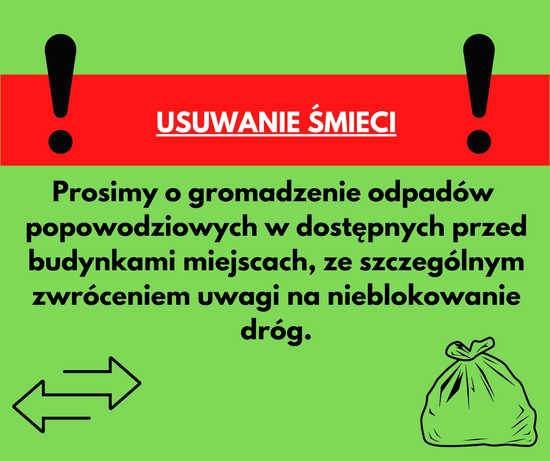 Komunikaty dla powodzian w Lądku-Zdroju - użyteczność wody, punkty ambulatoryjne i inne przydatne informacje