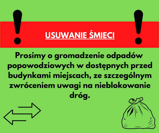 Komunikaty dla powodzian w Lądku-Zdroju - użyteczność wody, punkty ambulatoryjne i inne przydatne informacje