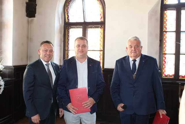 [FOTO] Leszek Kopcio Zasłużonym dla Miasta Nowej Rudy