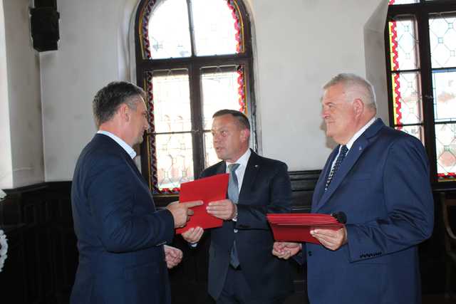 [FOTO] Leszek Kopcio Zasłużonym dla Miasta Nowej Rudy