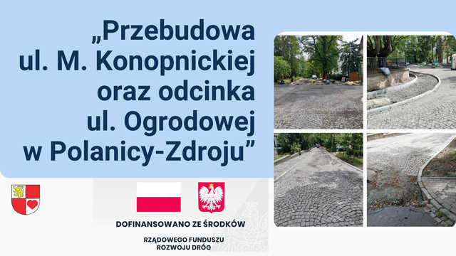 [PREZENTACJA] Podsumowano inwestycje drogowe w Polanicy-Zdroju. Pochłonęły prawie 4 mln złotych