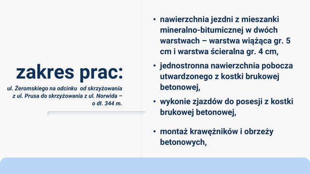 [PREZENTACJA] Podsumowano inwestycje drogowe w Polanicy-Zdroju. Pochłonęły prawie 4 mln złotych