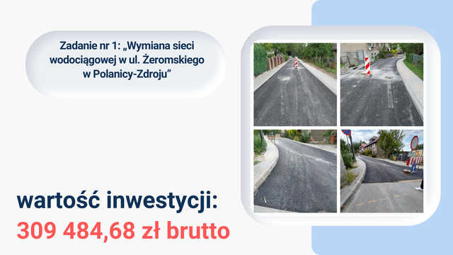 [PREZENTACJA] Podsumowano inwestycje drogowe w Polanicy-Zdroju. Pochłonęły prawie 4 mln złotych