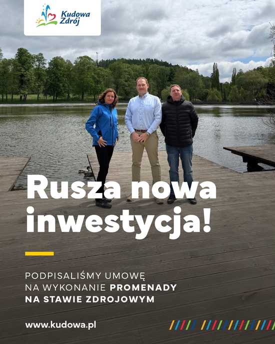 Na Stawie Zdrojowym powstanie spacerowa promenada! Zobaczcie WIZUALIZACJE