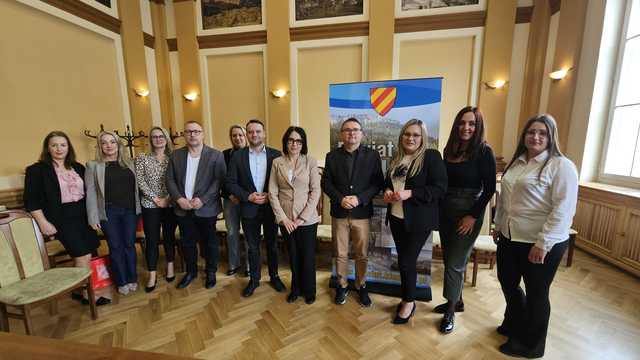 [FOTO] Wizyta delegacji ze Starostwa Powiatowego w Pile 