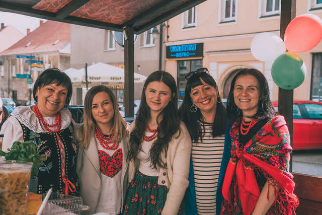 [FOTO] Mieszkańcy Bystrzycy Kłodzkiej świętowali wspólnie Dzień Europy