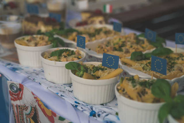 [FOTO] Mieszkańcy Bystrzycy Kłodzkiej świętowali wspólnie Dzień Europy