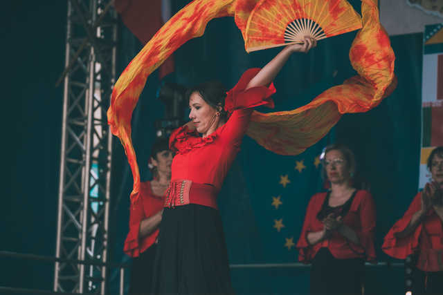 [FOTO] Mieszkańcy Bystrzycy Kłodzkiej świętowali wspólnie Dzień Europy