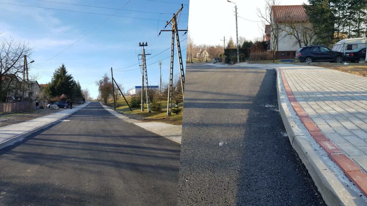 Przebudowa ulicy Okrężnej w Marcinowicach
