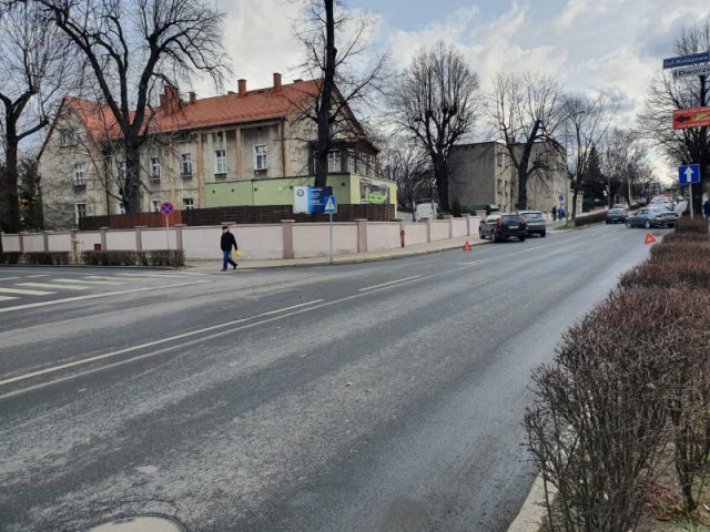 Zderzenie dwóch osobówek w Świebodzicach