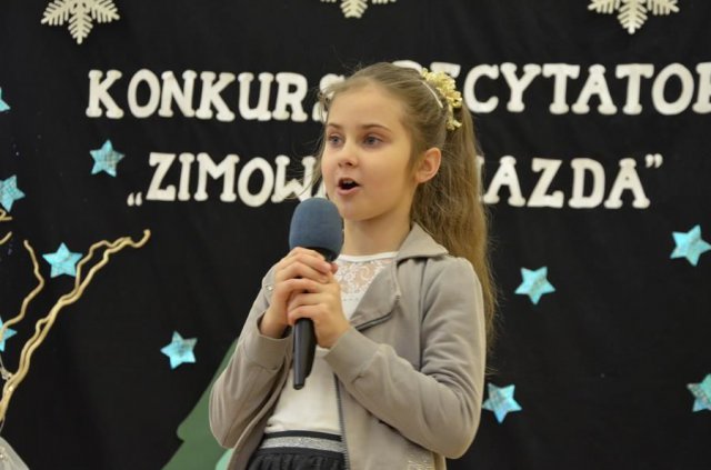 Konkurs „Zimowa Gwiazda” w SP Mrowiny 