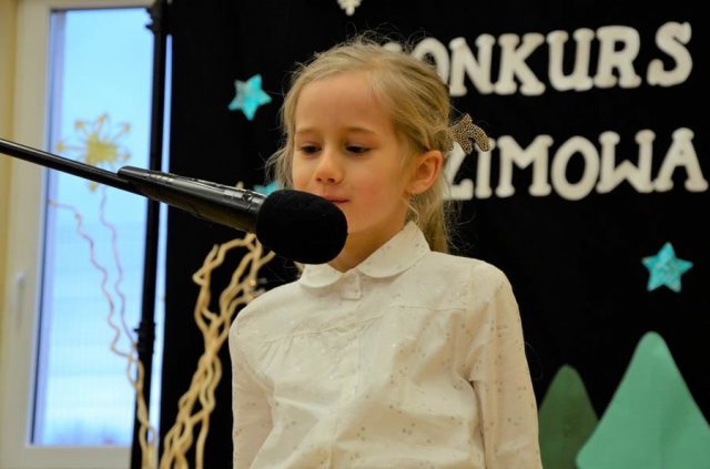Konkurs „Zimowa Gwiazda” w SP Mrowiny 