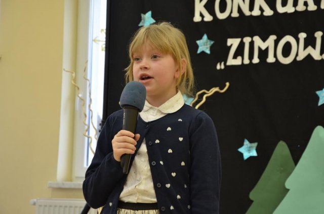 Konkurs „Zimowa Gwiazda” w SP Mrowiny 