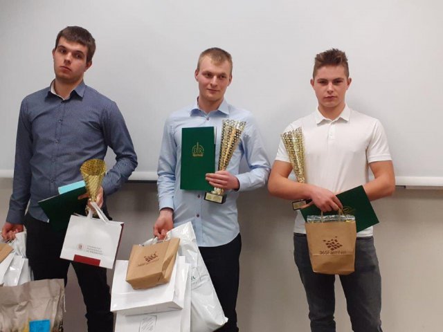 uczniowie ZSCKR w Mokrzeszowie w Finale Wojewódzkim Olimpiady Młodych Producentów Rolnych