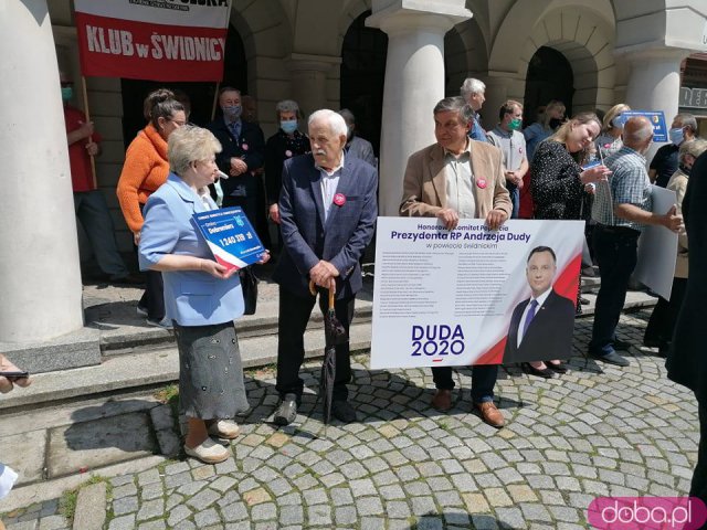 [FOTO, WIDEO] Wiec poparcia dla Andrzeja Dudy