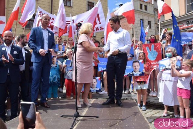 [OGLĄDAJ NA ŻYWO] Rafał Trzaskowski w Świdnicy