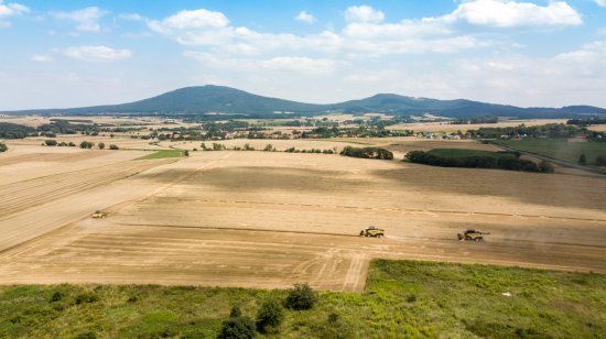 [FOTO] Żniwa w gminie Marcinowice