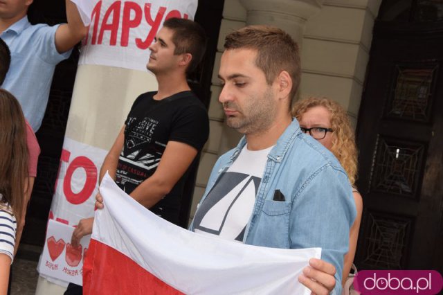 [FOTO, WIDEO] Sercem i myślami jesteśmy z Białorusią