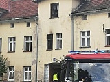 [FOTO] Pożar na ulicy Krasickiego w Świebodzicach