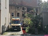 Wybuch gazu przy ul. Wojska Polskiego w Świdnicy [Foto]